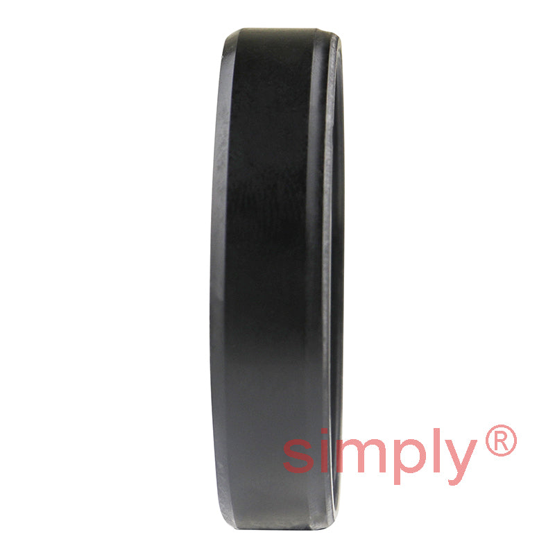 25x40x9TC4 Metric Fork and Damper Nitrile Rubber Oil Seal with Extra Internal Sealing Profile and Raised Outer Sealing Band on Outside Diameter