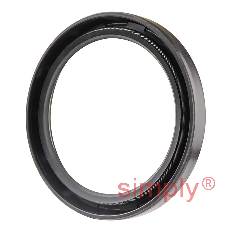2.06x2.62x0.31 inch Nitrile Rubber Single Lip Rotary Shaft Oil Seal with Garter Spring R21 / SC