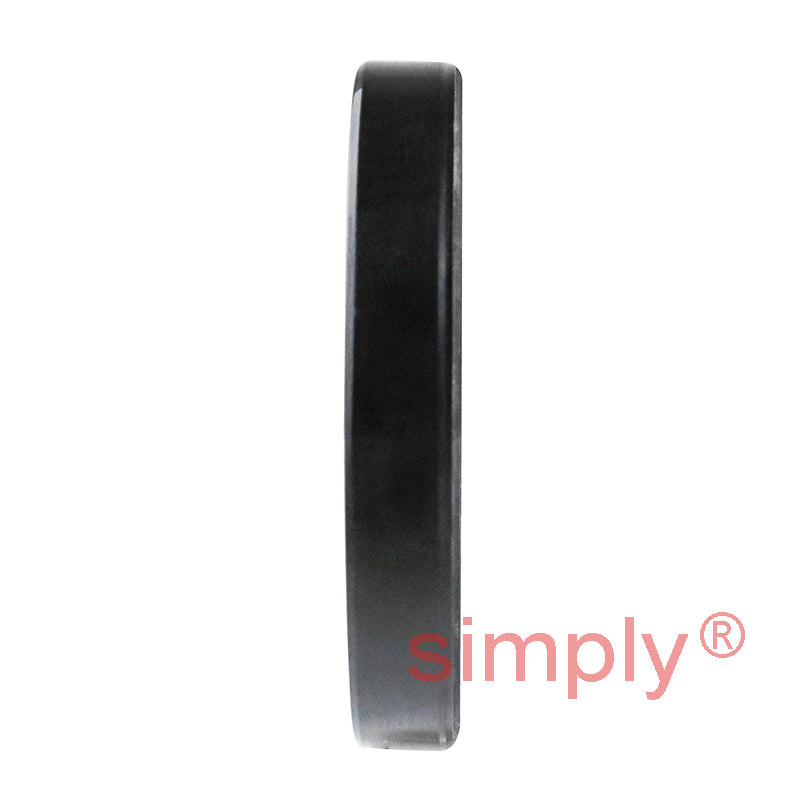 2.06x3x0.37 inch Nitrile Rubber Single Lip Rotary Shaft Oil Seal with Garter Spring R21 / SC