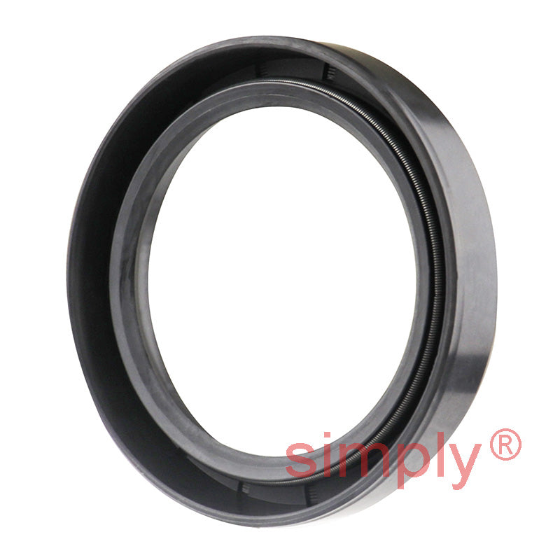 2.12x2.87x0.5 inch Nitrile Rubber Single Lip Rotary Shaft Oil Seal with Garter Spring R21 / SC