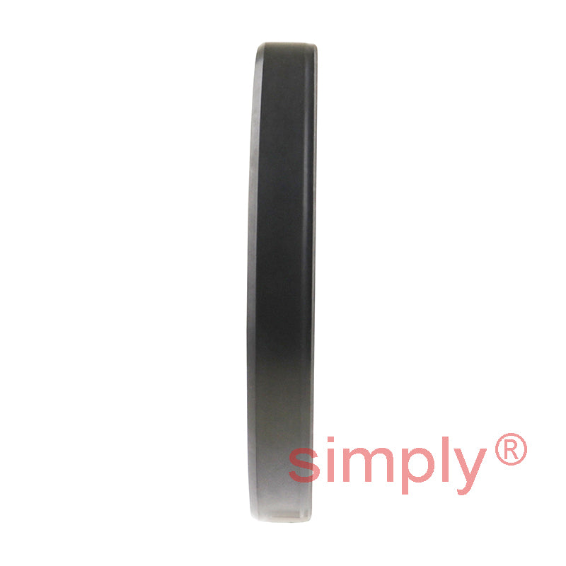 2.12x3x0.37 inch Nitrile Rubber Double Lip Rotary Shaft Oil Seal with Garter Spring R23 / TC Style