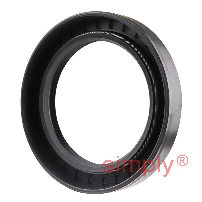 2.12x3x0.5 inch Nitrile Rubber Double Lip Rotary Shaft Oil Seal with Garter Spring R23 / TC Style