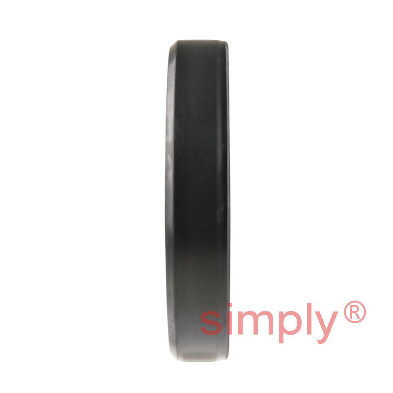 2.18x2.87x0.5 inch Nitrile Rubber Single Lip Rotary Shaft Oil Seal with Garter Spring R21 / SC