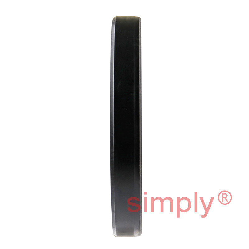 2.25x2.87x0.37 inch Nitrile Rubber Double Lip Rotary Shaft Oil Seal with Garter Spring R23 / TC Style