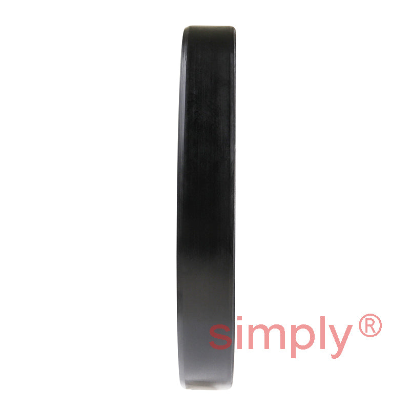 2.25x3.62x0.5 inch Nitrile Rubber Single Lip Rotary Shaft Oil Seal with Garter Spring R21 / SC