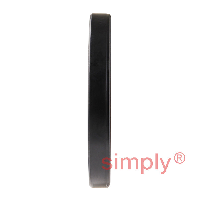 2.37x3.12x0.37 inch Nitrile Rubber Double Lip Rotary Shaft Oil Seal with Garter Spring R23 / TC Style