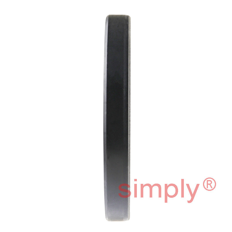 2.5x3.25x0.37 inch Nitrile Rubber Single Lip Rotary Shaft Oil Seal with Garter Spring R21 / SC