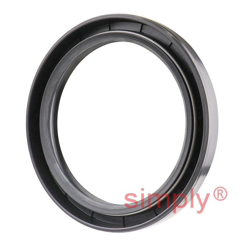 2.5x3.25x0.37 inch Nitrile Rubber Double Lip Rotary Shaft Oil Seal with Garter Spring R23 / TC Style