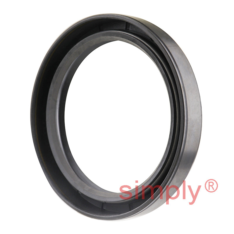 2.5x3.25x0.5 inch Nitrile Rubber Double Lip Rotary Shaft Oil Seal with Garter Spring R23 / TC Style