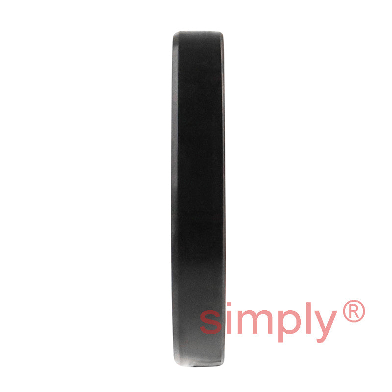 2.5x3.87x0.25 inch Nitrile Rubber Single Lip Rotary Shaft Oil Seal with Garter Spring R21 / SC Style