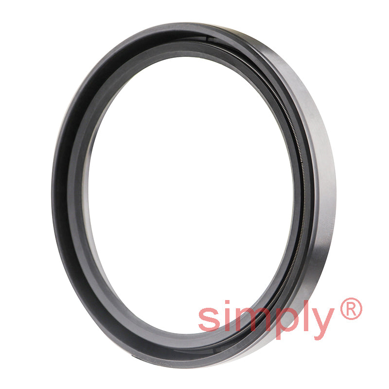 2.5x3x0.37 inch Nitrile Rubber Single Lip Rotary Shaft Oil Seal with Garter Spring R21 / SC