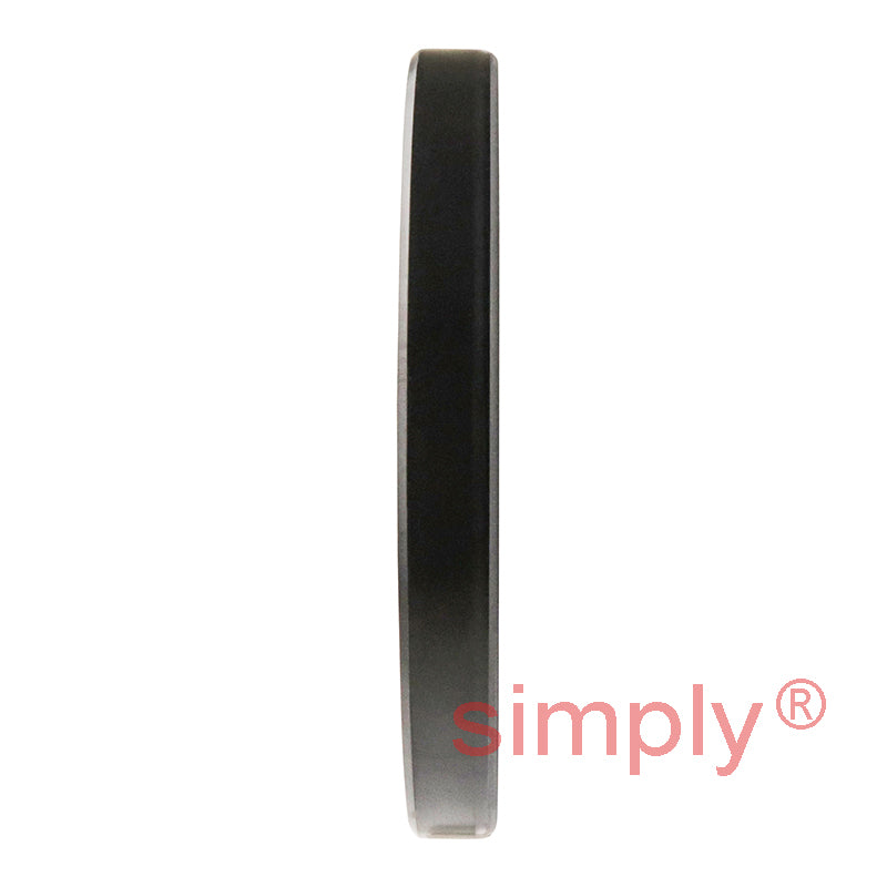2.62x3.5x0.37 inch Nitrile Rubber Single Lip Rotary Shaft Oil Seal with Garter Spring R21 / SC