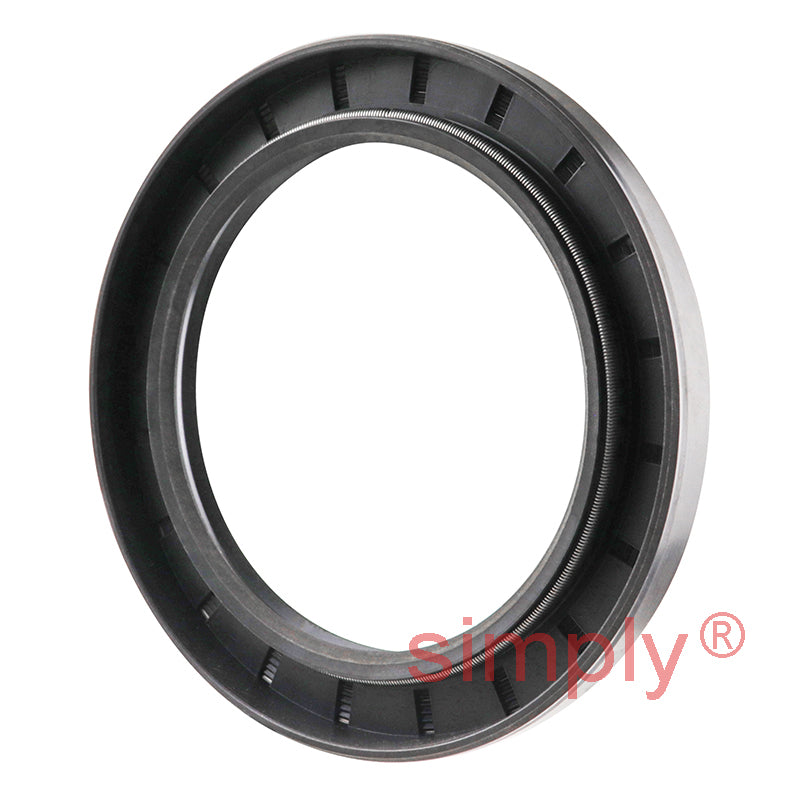 2.62x3.62x0.37 inch Nitrile Rubber Double Lip Rotary Shaft Oil Seal with Garter Spring R23 / TC Style