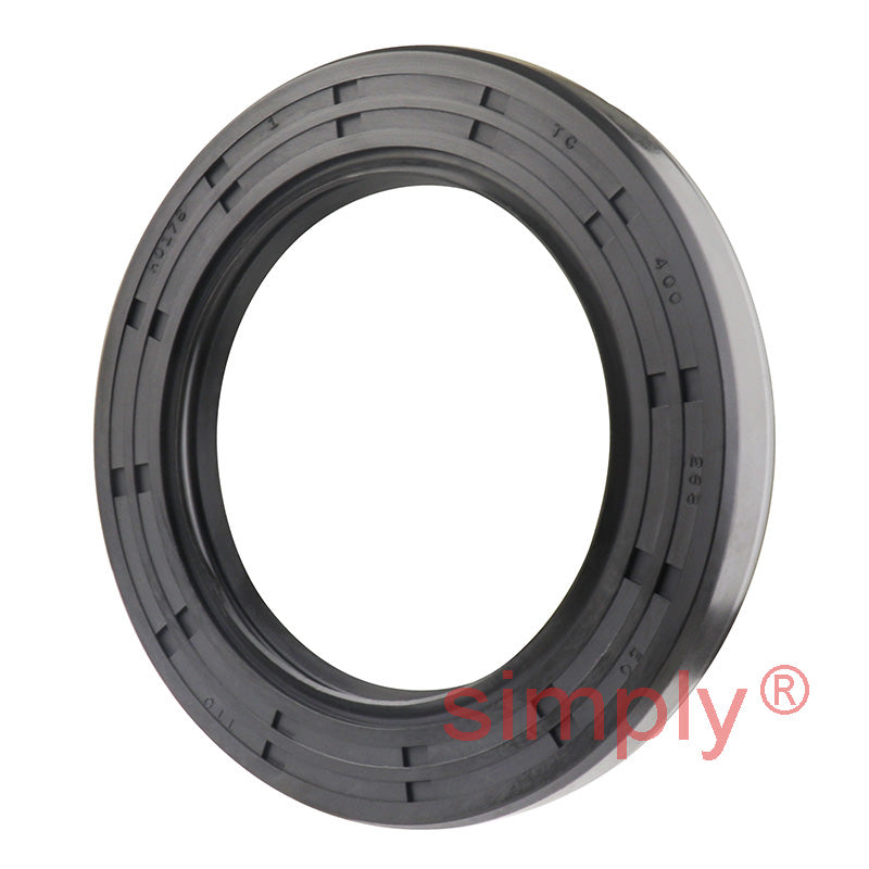2.68x4x0.5 inch Nitrile Rubber Double Lip Rotary Shaft Oil Seal with Garter Spring R23 / TC Style
