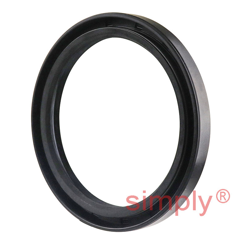 2.87x3.62x0.31 inch Nitrile Rubber Single Lip Rotary Shaft Oil Seal with Garter Spring R21 / SC