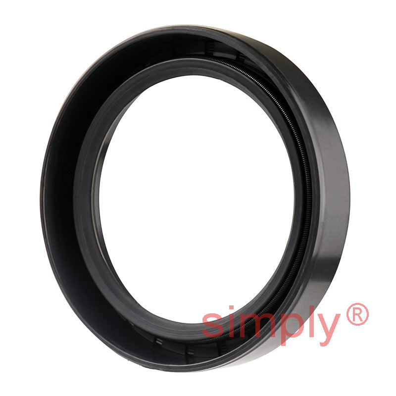 2x2.68x0.5 inch Nitrile Rubber Single Lip Rotary Shaft Oil Seal with Garter Spring R21 / SC Style