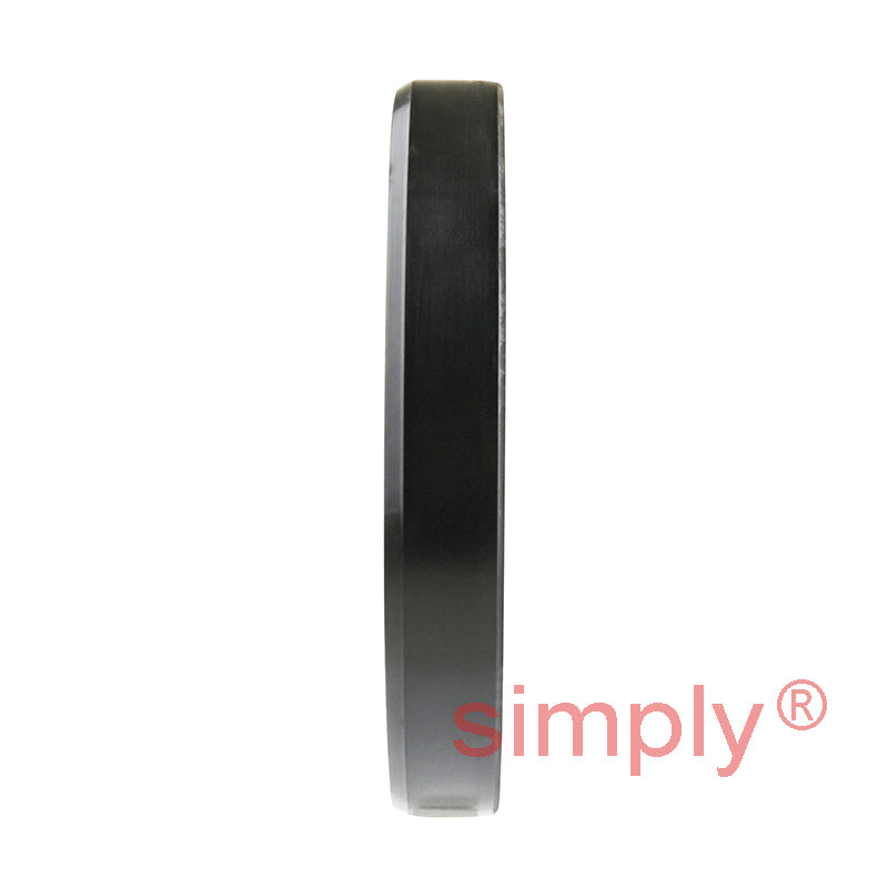 2x3.37x0.5 inch Nitrile Rubber Single Lip Rotary Shaft Oil Seal with Garter Spring R21 / SC Style