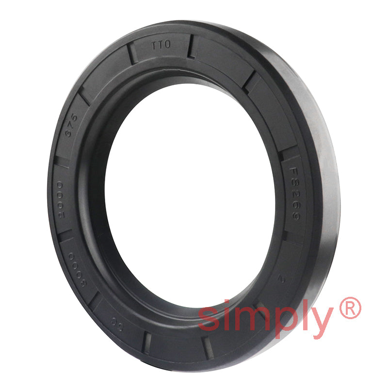 2x3x0.37 inch Nitrile Rubber Single Lip Rotary Shaft Oil Seal with Garter Spring R21 / SC