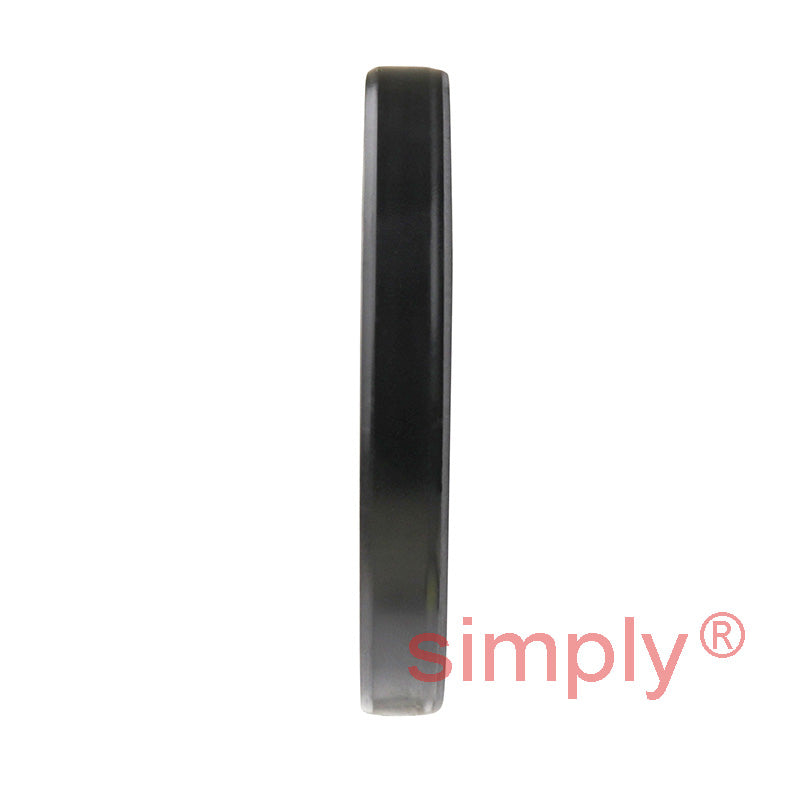 2x3x0.37 inch Nitrile Rubber Double Lip Rotary Shaft Oil Seal with Garter Spring R23 / TC Style