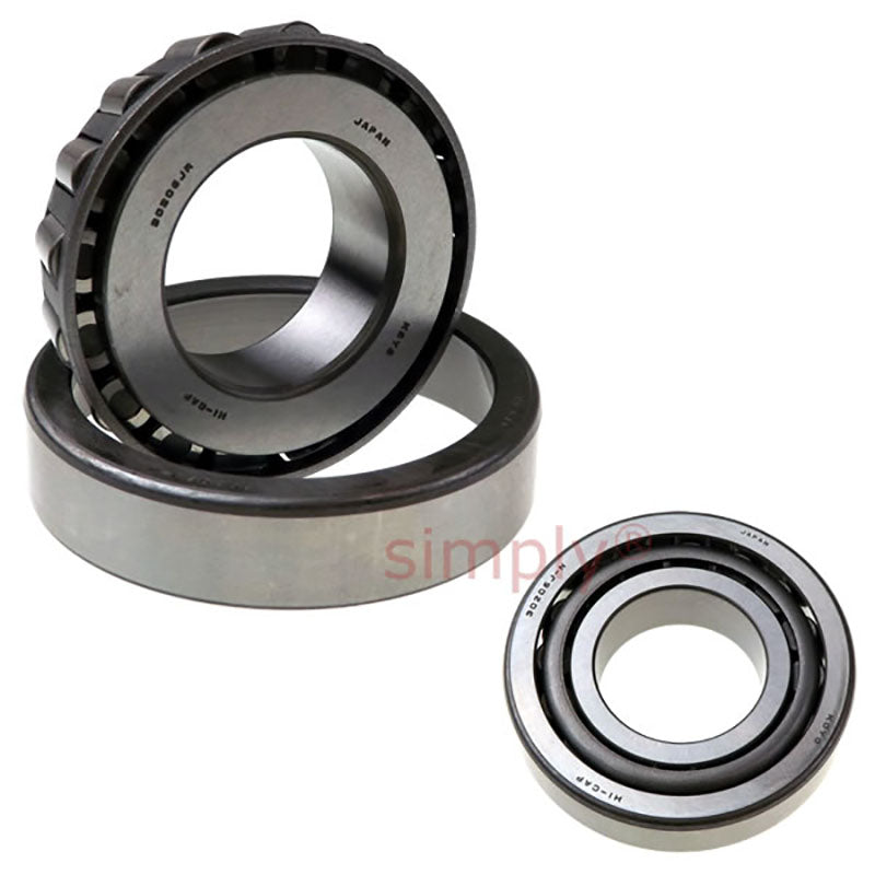 KOYO 30206 Metric Taper Roller Bearing Cup and Cone Set 30x62x17.3mm
