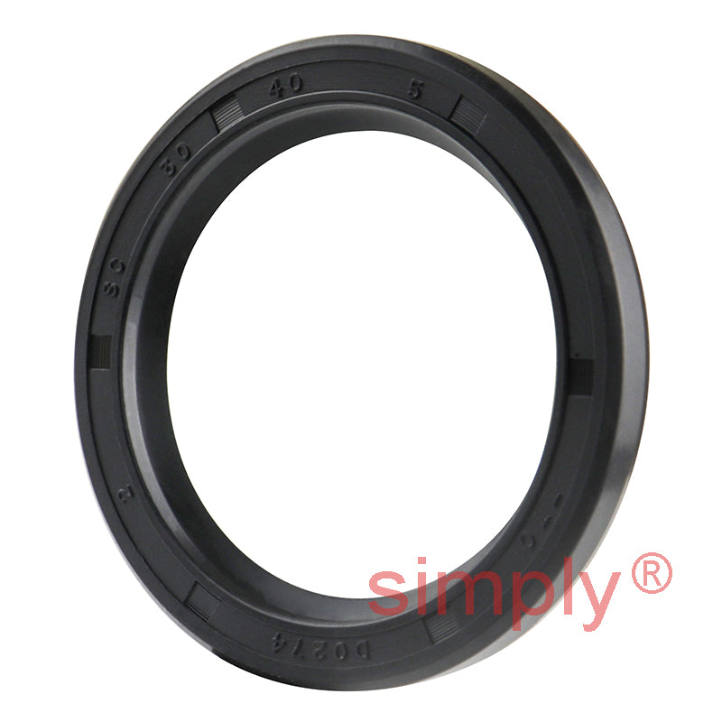 30x40x5mm Nitrile Rubber Single Lip Rotary Shaft Oil Seal SC / R21