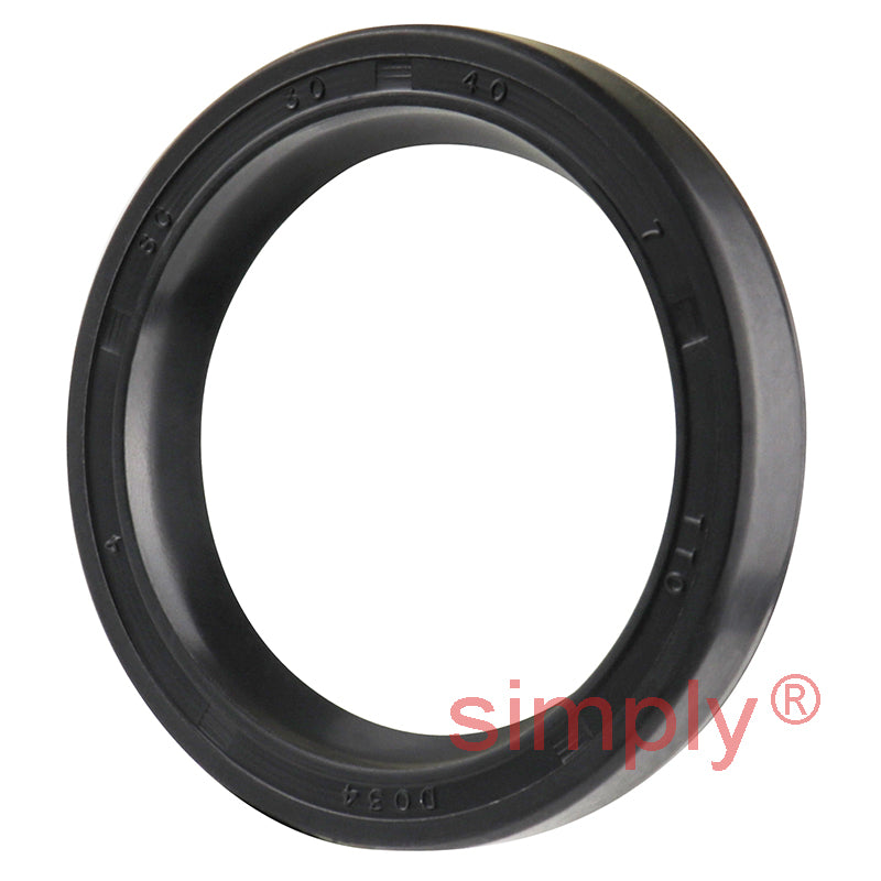 30x40x7mm Nitrile Rubber Single Lip Rotary Shaft Oil Seal with Garter Spring SC / R21