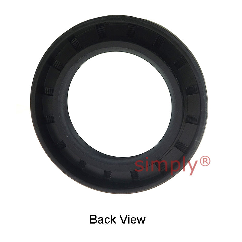 30x47x7mm Nitrile Rubber Double Lip Rotary Shaft Oil Seal with Garter Spring TC / R23