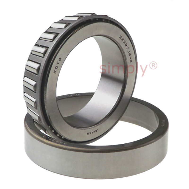 KOYO 32907JR2 Narrow Section Steering Head Set Taper Roller Bearing 35x55x14mm