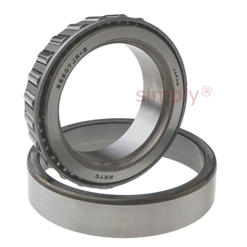 KOYO 32907JR3 Narrow Section Steering Head Set Taper Roller Bearing 35x55x15mm