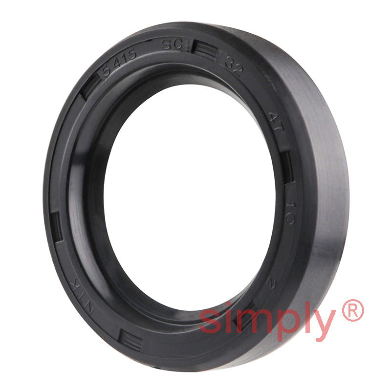 32x47x10mm Nitrile Rubber Single Lip Rotary Shaft Oil Seal with Garter Spring SC / R21