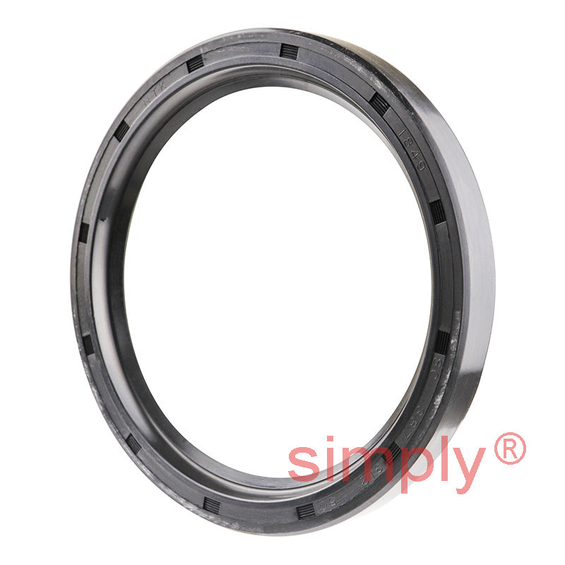 3.12x3.87x0.5 inch Nitrile Rubber Single Lip Rotary Shaft Oil Seal with Garter Spring R21 / SC