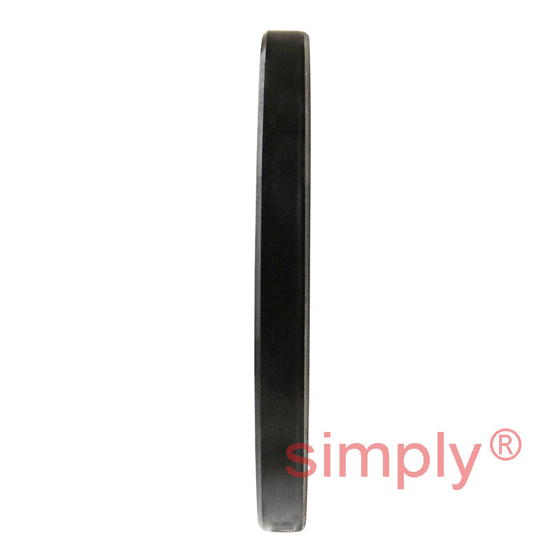 3.12x4.12x0.37 inch Nitrile Rubber Single Lip Rotary Shaft Oil Seal with Garter Spring R21 / SC