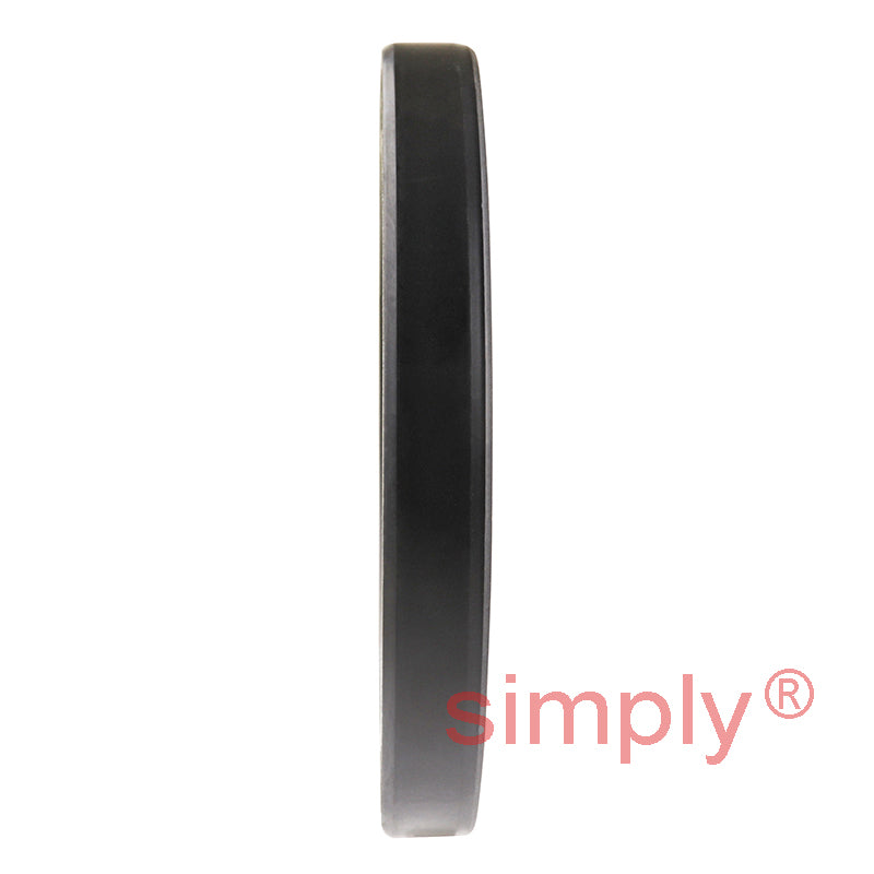 3.12x4.5x0.5 inch Nitrile Rubber Single Lip Rotary Shaft Oil Seal with Garter Spring R21 / SC