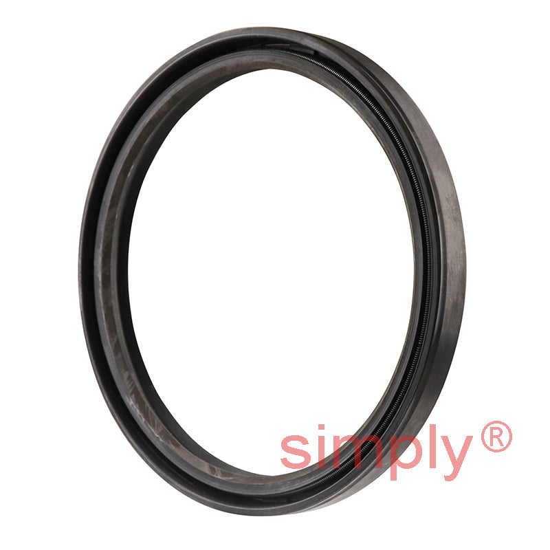 3.37x3.94x0.37 inch Nitrile Rubber Double Lip Rotary Shaft Oil Seal with Garter Spring R23 / TC Style