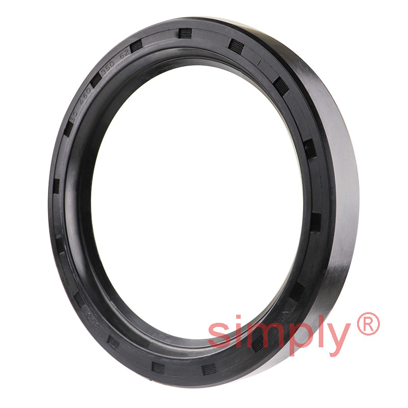 3.5x4.5x0.62 inch Nitrile Rubber Single Lip Rotary Shaft Oil Seal with Garter Spring R21 / SC