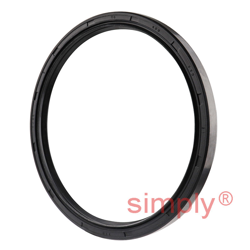 3.5x4x0.31 inch Nitrile Rubber Double Lip Rotary Shaft Oil Seal with Garter Spring R23 / TC Style