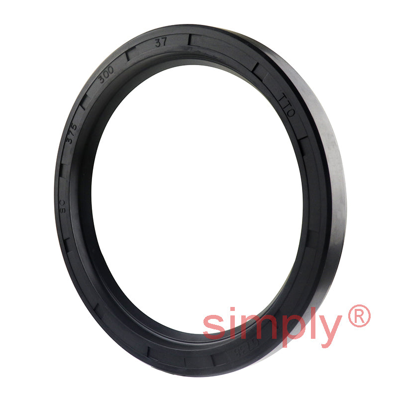 3x3.75x0.37 inch Nitrile Rubber Single Lip Rotary Shaft Oil Seal with Garter Spring R21 / SC