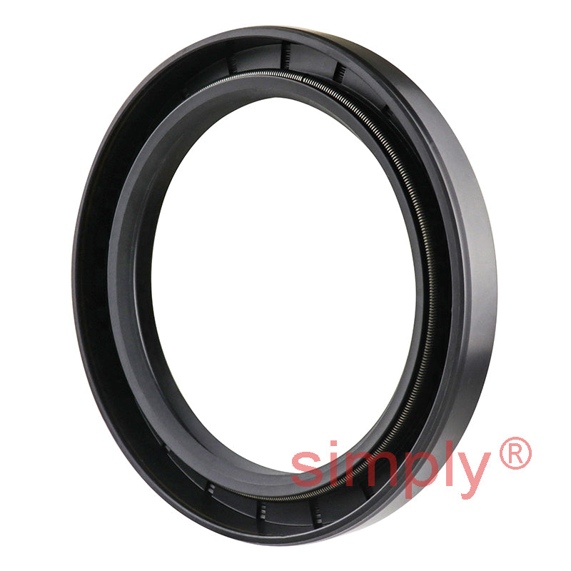 3x4x0.5 inch Nitrile Rubber Double Lip Rotary Shaft Oil Seal with Garter Spring R23 / TC Style