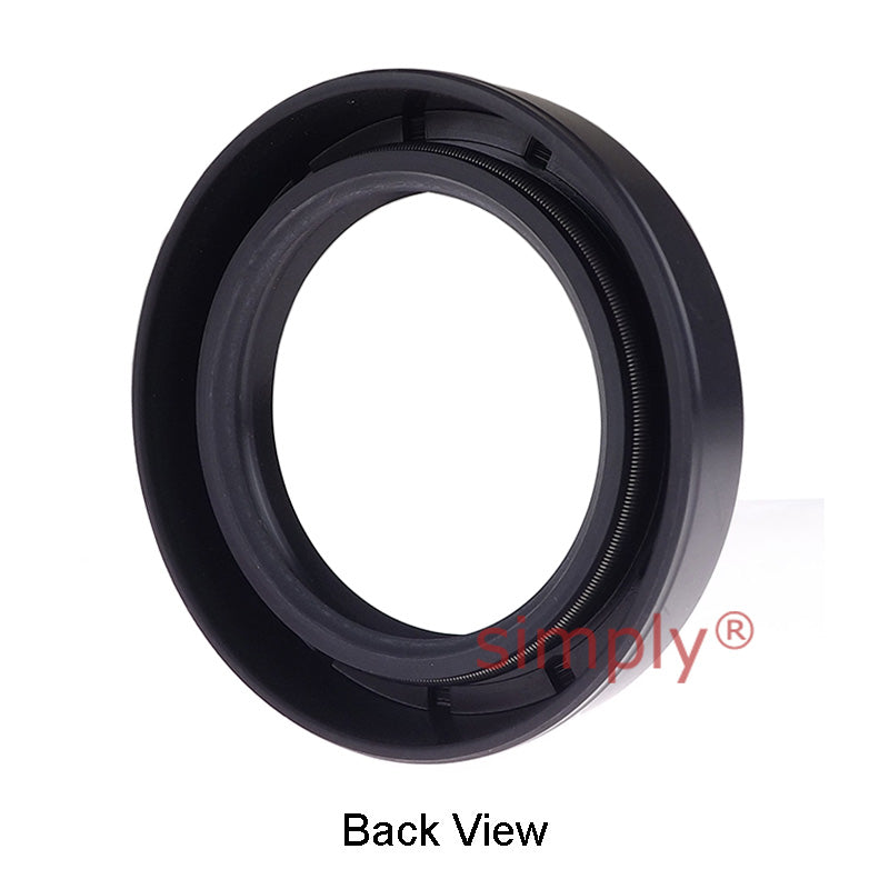 43x62x12mm Nitrile Rubber Double Lip Rotary Shaft Oil Seal with Garter Spring TC / R23