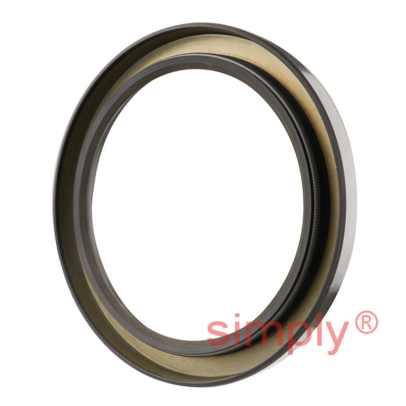 4.25x5.5x0.5 inch Nitrile Rubber Single Lip Rotary Shaft Oil Seal with Garter Spring R21 / SC