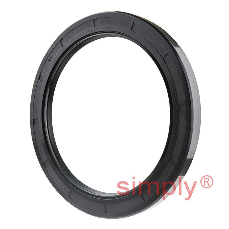 4.25x5.5x0.5 inch Nitrile Rubber Double Lip Rotary Shaft Oil Seal with Garter Spring R23 / TC Style