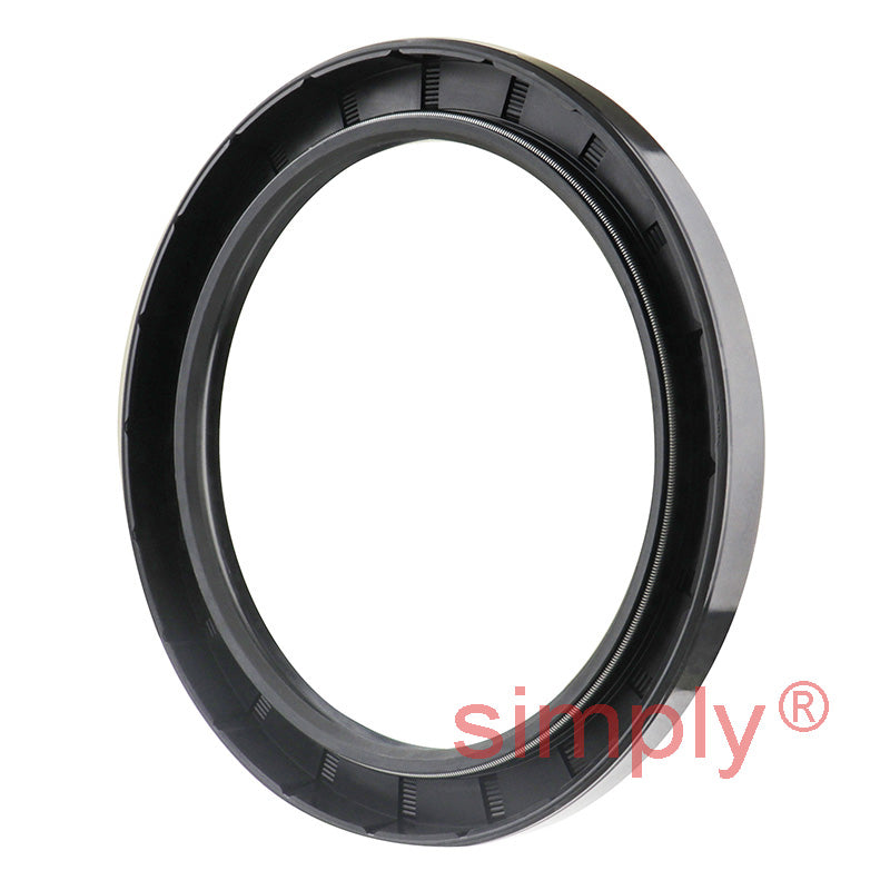 4.25x5.5x0.5 inch Nitrile Rubber Double Lip Rotary Shaft Oil Seal with Garter Spring R23 / TC Style