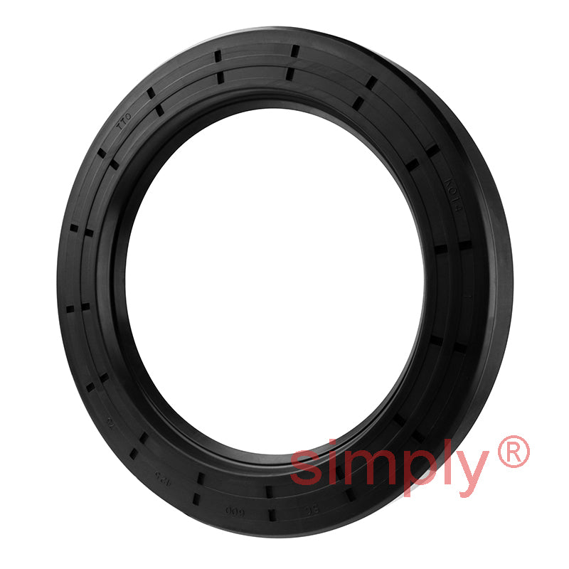 4.25x6x0.75 inch Nitrile Rubber Single Lip Rotary Shaft Oil Seal with Garter Spring R21 / SC