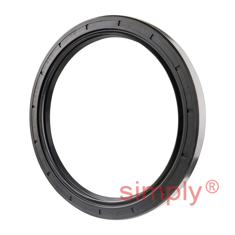 4.5x5.5x0.5 inch Nitrile Rubber Double Lip Rotary Shaft Oil Seal with Garter Spring R23 / TC Style