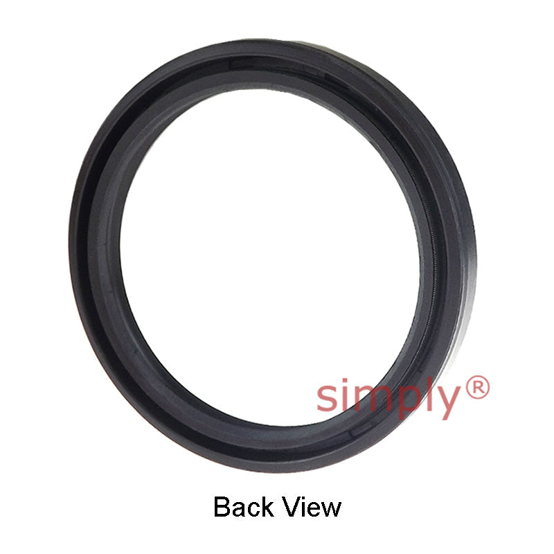 54x66x7mm Nitrile Rubber Double Lip Rotary Shaft Oil Seal with Garter Spring TC / R23