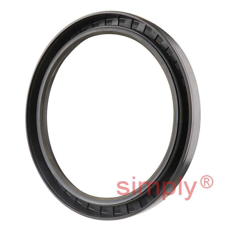 5.25x6.5x0.62 inch Nitrile Rubber Single Lip Rotary Shaft Oil Seal with Garter Spring R21 / SC Style