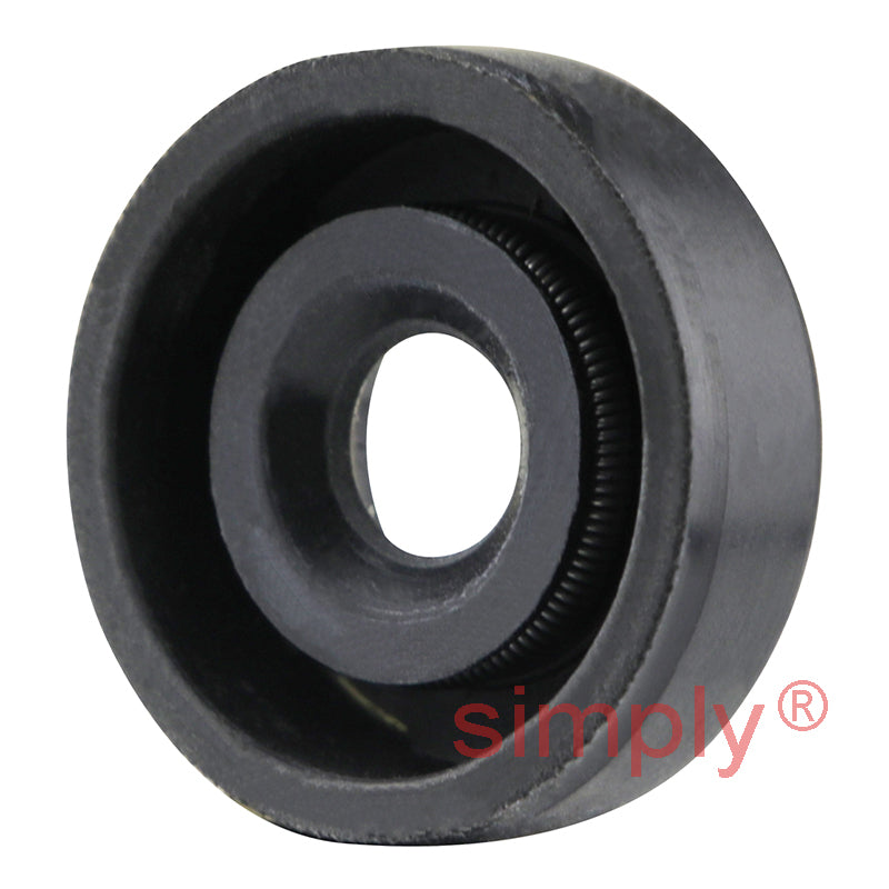 5x15x6mm Nitrile Rubber Single Lip Rotary Shaft Oil Seal with Garter Spring SC / R21