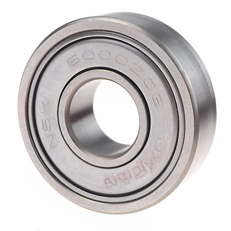NSK 6001ZZC3 Metal Shielded Deep Groove Ball Bearing 12x28x8mm