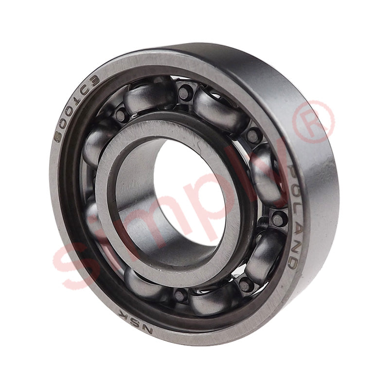 Major Branded 6001C3 Open Deep Groove Ball Bearing 12x28x8mm