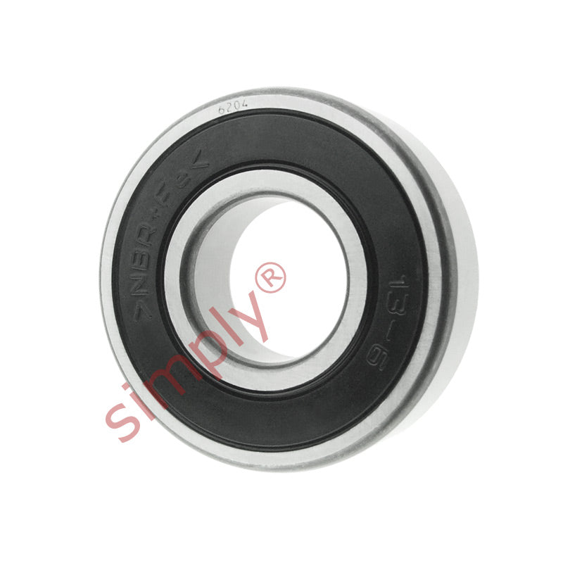 62042RS Budget Rubber Sealed Deep Groove Ball Bearing 20x47x14mm